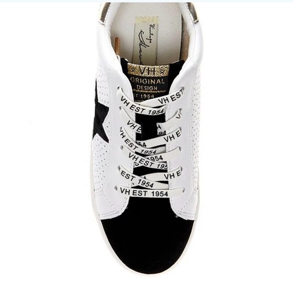 Vintage Havana Gadol Black and White Sneakers - Picture 5 of 8